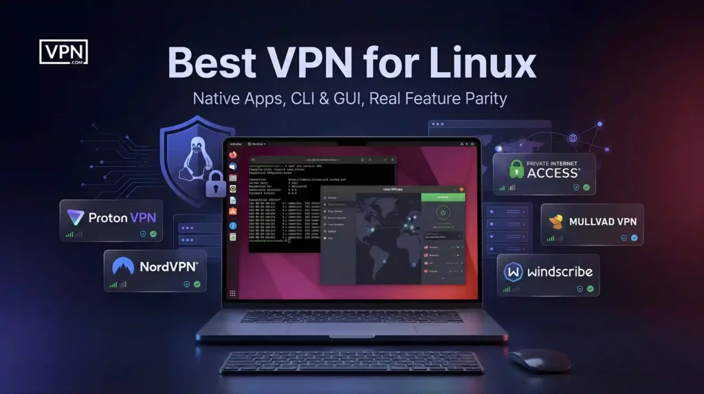 Best VPN for Linux: Native Apps, CLI & Distro Support