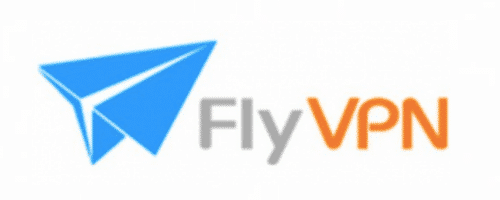 "FlyVPN" logotipas