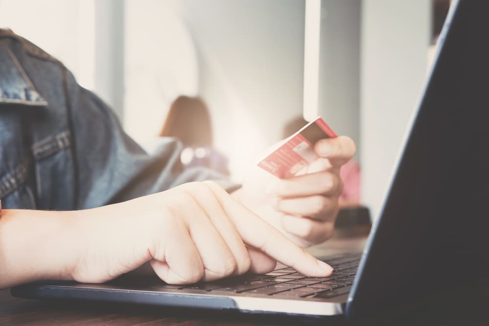 purchasing with credit card online