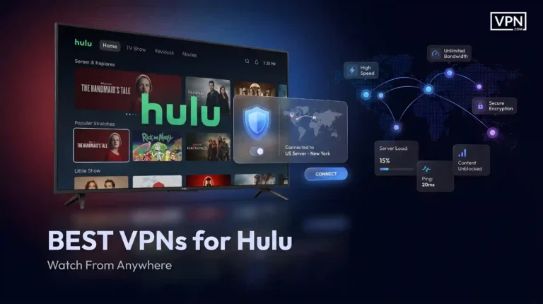 Image showcasing the best VPN options for accessing Hulu content securely and efficiently.
