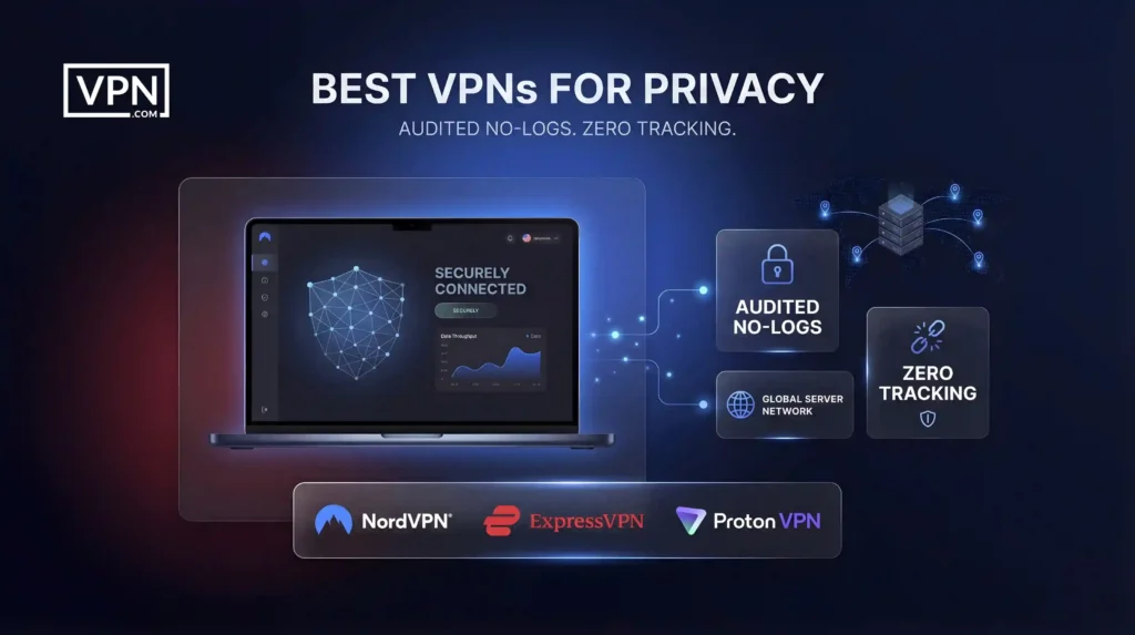 Best VPN for Privacy With Audited No-Logs and Zero Tracking