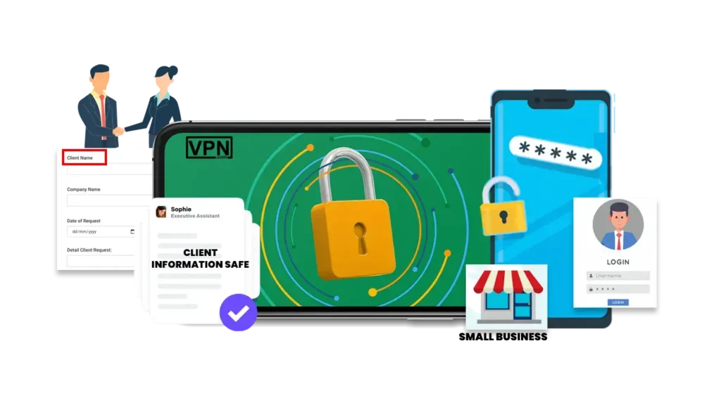 Ensuring client information protection and privacy