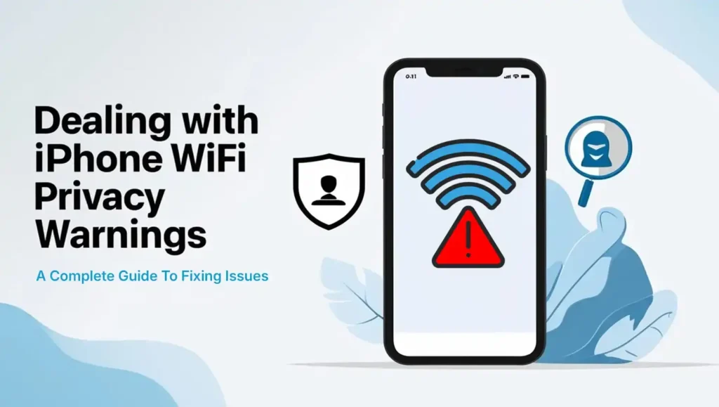 iphone wifi privacy warning