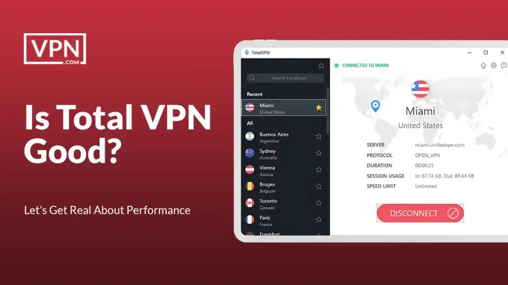 Total VPN Performance Overview: Is Total VPN Good for Real Performance?