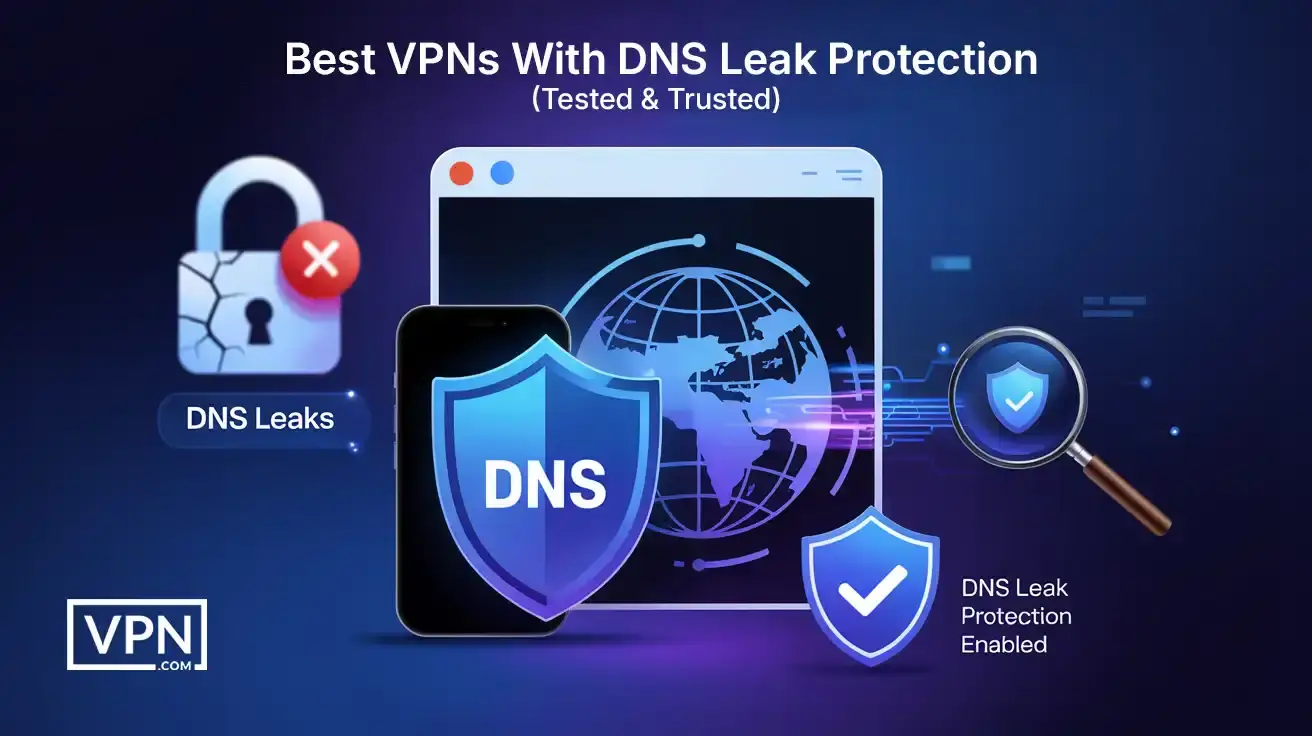 Best VPNs With DNS Leak Protection (Tested & Trusted) Best VPNs with DNS Leak Protection for secure browsing and privacy