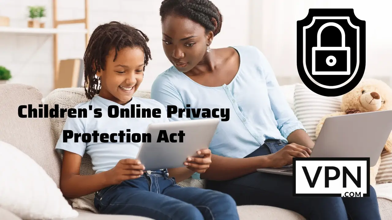 COPPA Children's Online Privacy Protection Act text is shown in this image