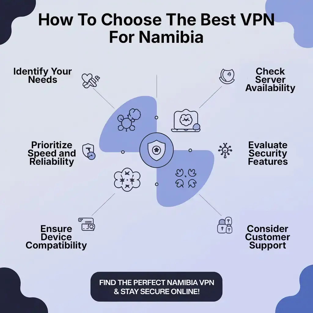 How To Choose The Best VPN For Namibia choosing best vpn for namibia