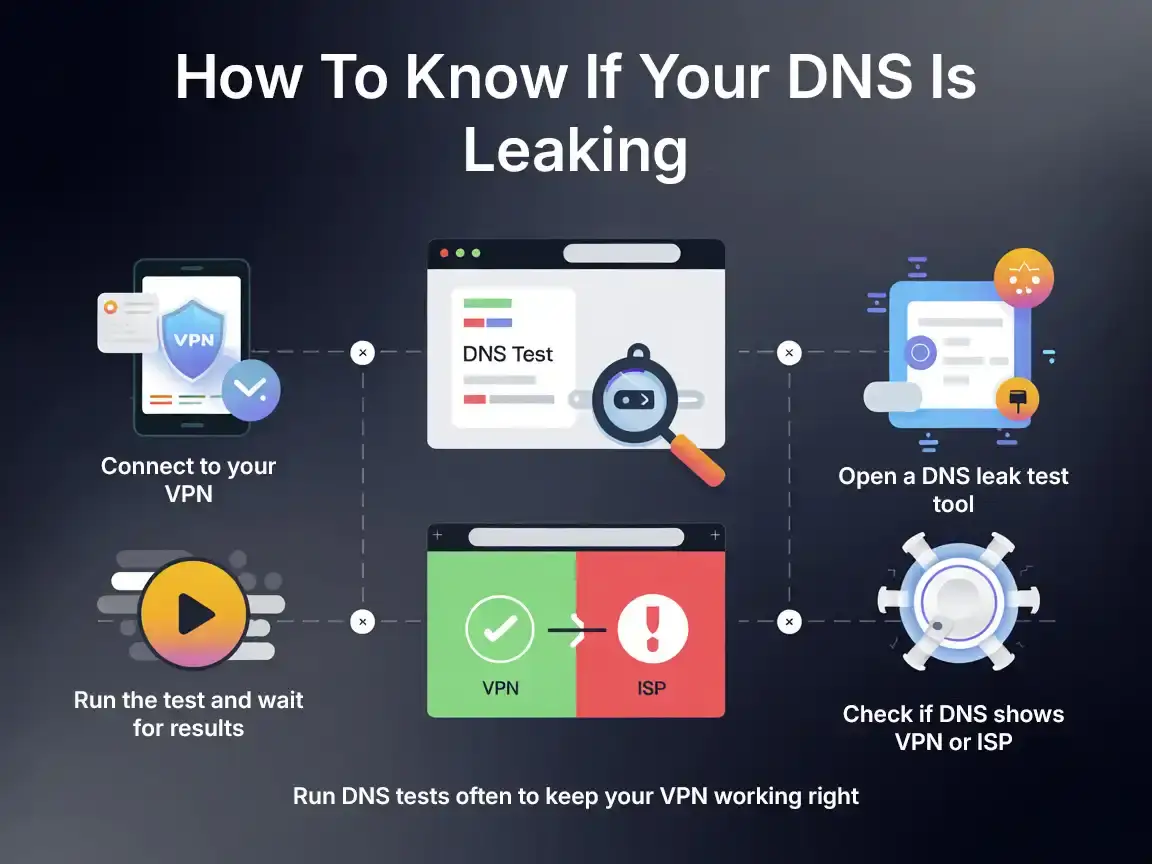 How To Know If Your DNS Is Leaking How to know if your DNS is leaking with a VPN with DNS leak protection