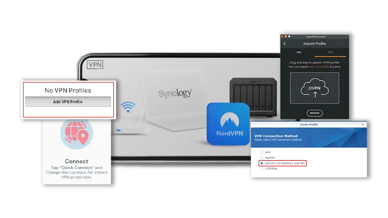 How do I set up NordVPN with a NAS How do I set up NordVPN with a NAS