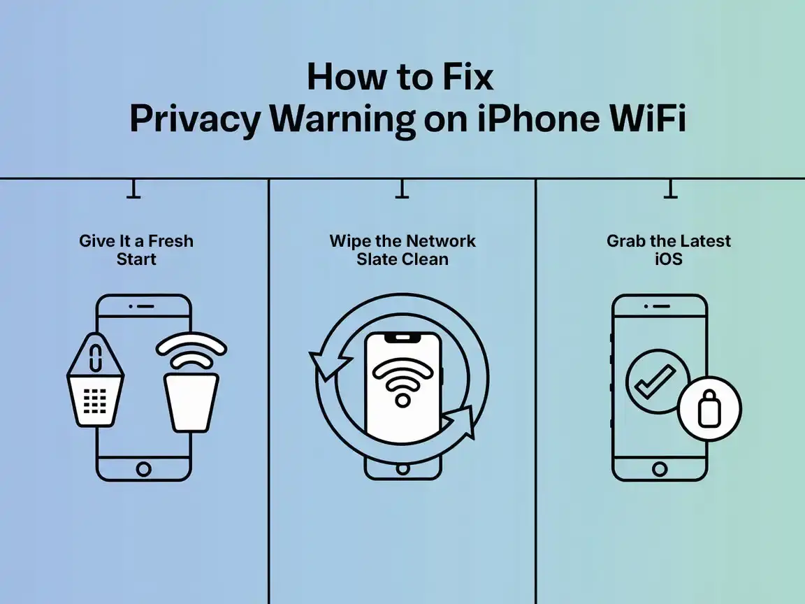 iphone privacy warning wifi fixing