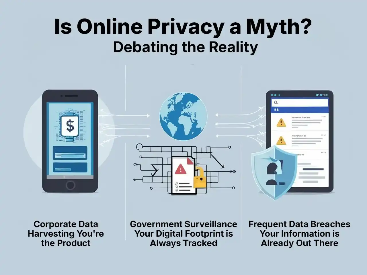 Is Online Privacy a Myth Debating the Reality is online privacy a myth