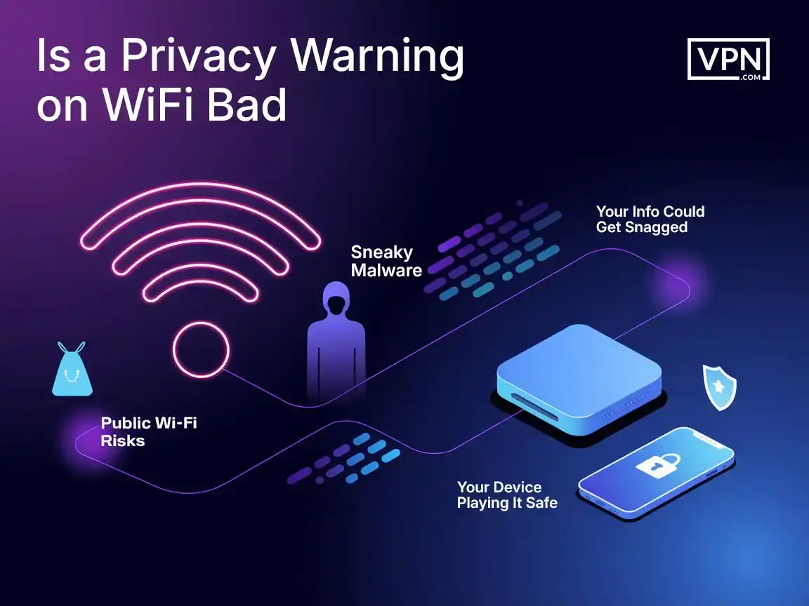 is privacy warning wifi bad