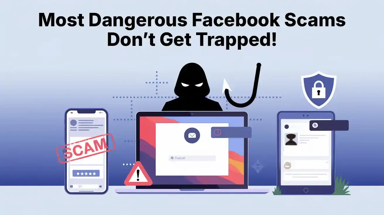 Most Dangerous Facebook Scams – Don’t Get Trapped! facebook scams