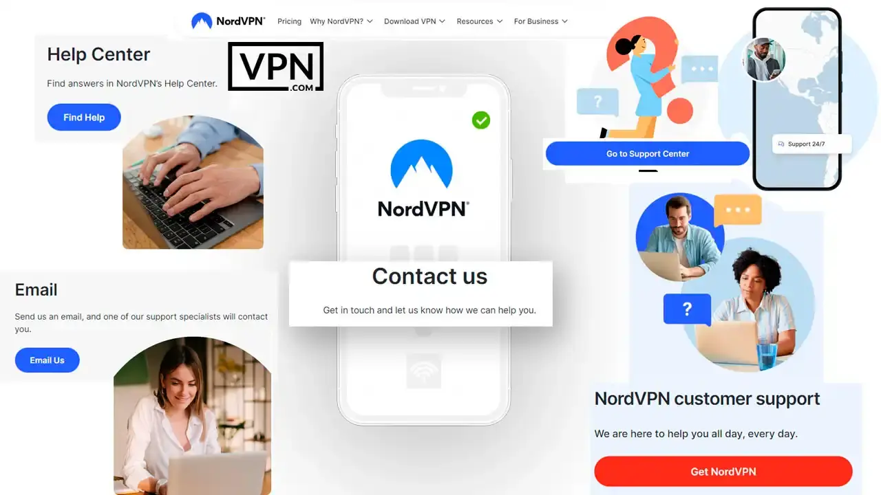 NordVPN Customer Support and Troubleshooting new NordVPN customer support with help center, email, and troubleshooting options