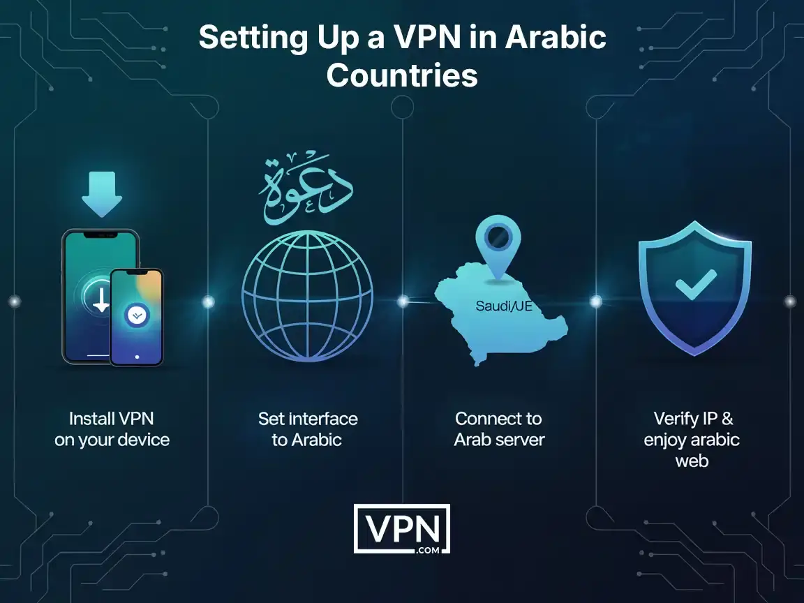 Step-by-step guide to setting up an Arabic VPN on your device