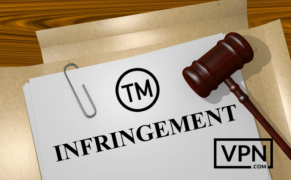 Avoid trademark infringement File and gavel