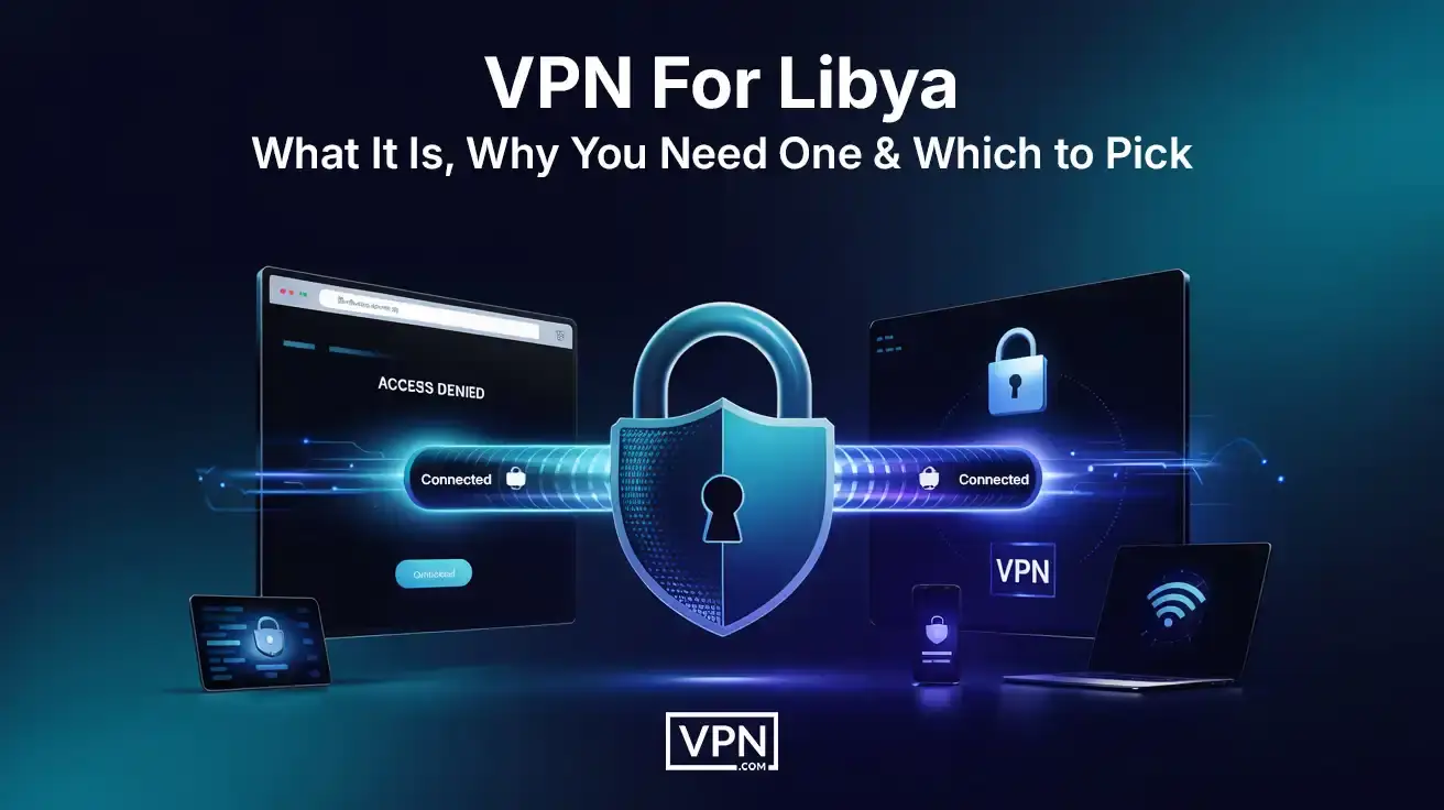 VPN For Libya What It Is, Why You Need One & Which to Pick VPN for Libya - Secure access, bypass censorship, and choose the best VPN for Libya