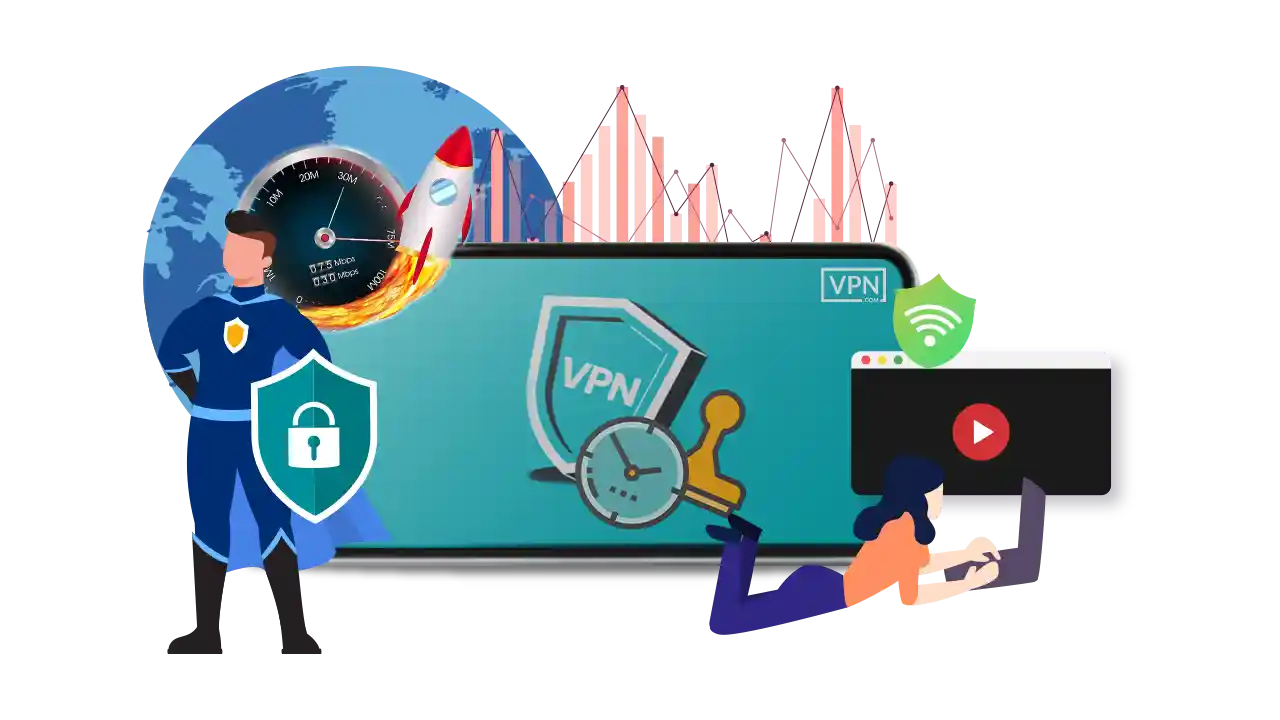 VPNs by connection timestamps in 2024 VPNs by connection timestamps in 2024