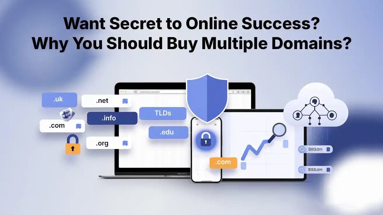Want Secret to Online Success Why You Should Buy Multiple Domains multiple domain