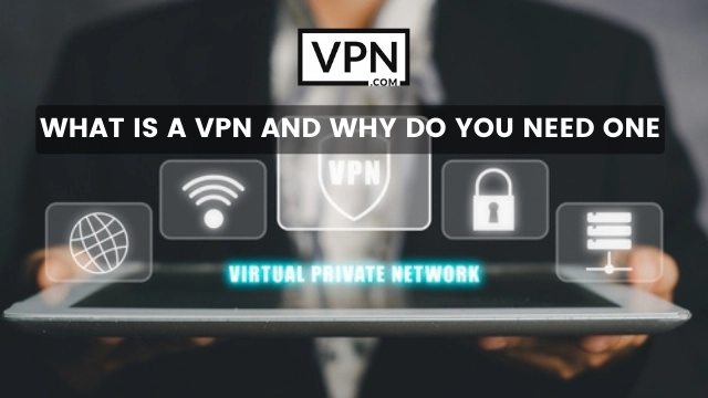 The text in the image says. what is the most secure VPN and why do you need one