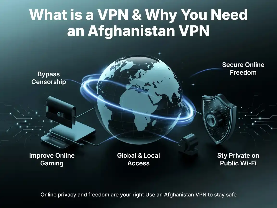 What is a VPN & Why You Need an Afghanistan VPN What is a VPN and how Afghanistan VPN can help with online security and freedom