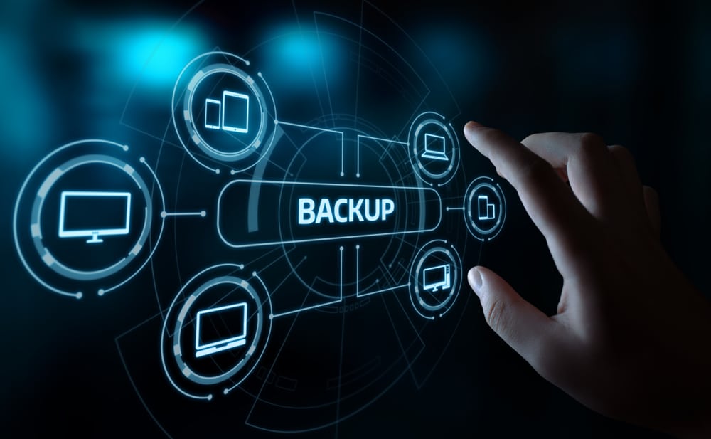 Graphic representing Backup as a Service (BUaaS)