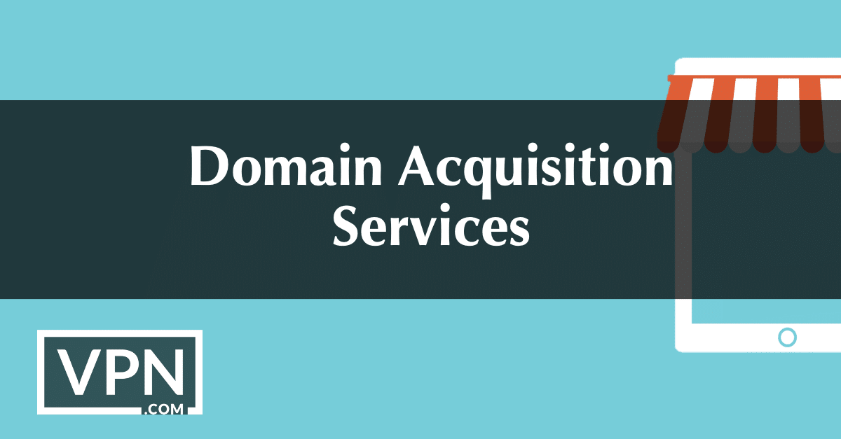 Dienstleistungen für den Domainerwerb