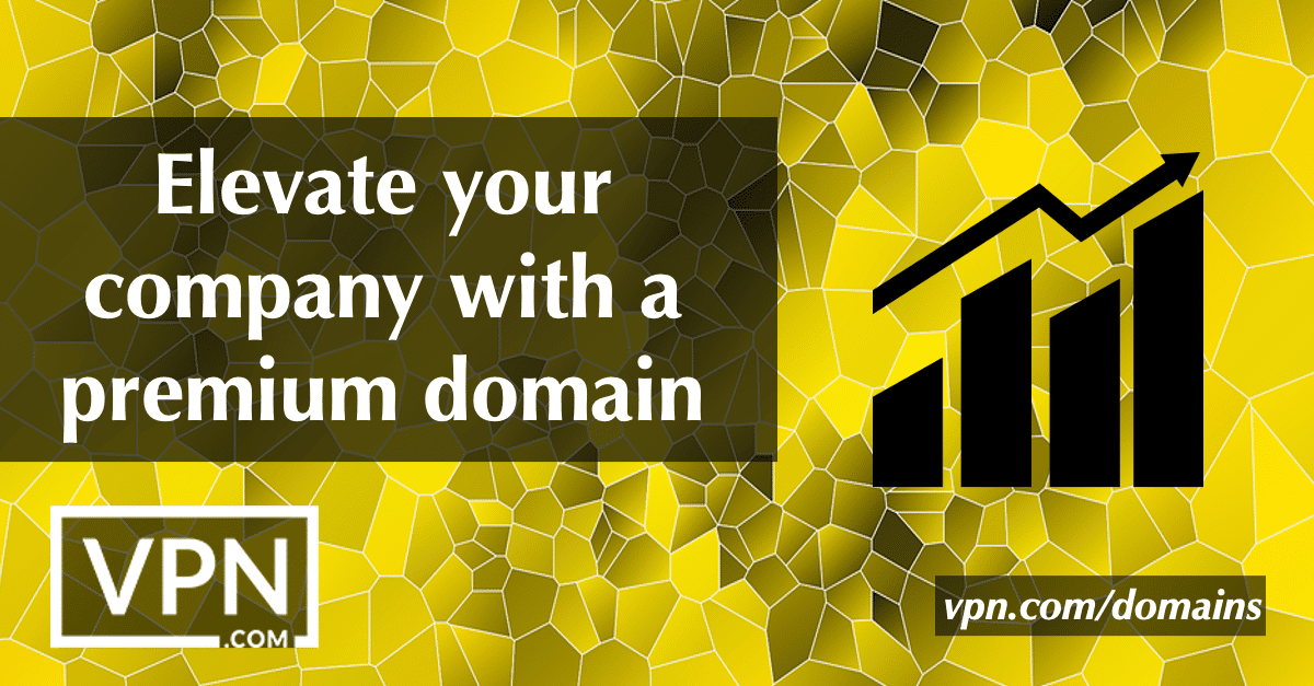 Издигнете нивото на компанията си с първокласен домейн.