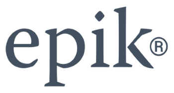 El logo de Epik.com