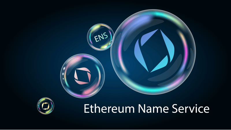 Visualizzazione del servizio nomi di Ethereum