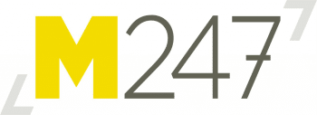 M247 logotipas