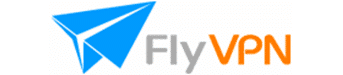 "FlyVPN" logotipas