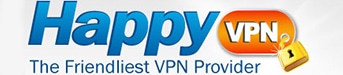 "Happy-VPN" logotipas