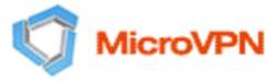 "MicroVPN" logotipas