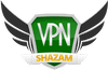 VPNShazam logotips