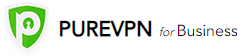 "PureVPN for Business" logotipas
