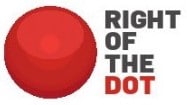 Rechterkant van het Dot-logo