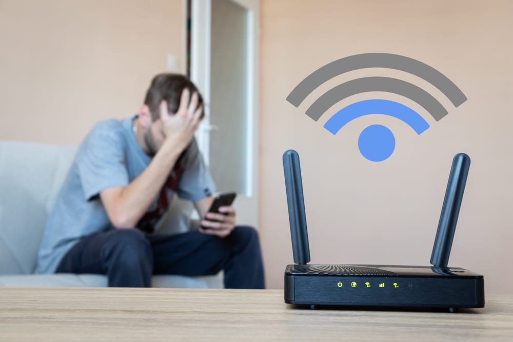 Slow wireless Internet router